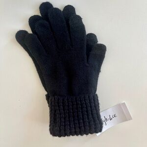 Black Soft Gloves